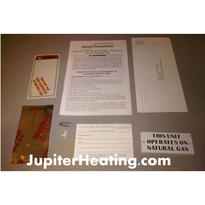 7250P-715: Dungs Gas Valve Conversion Kit (Propane to Natural Gas)