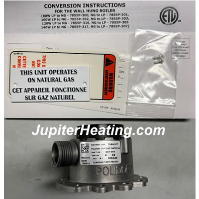 7855P-317 UFT-140W Propane to Natural Gas Conversion Kit