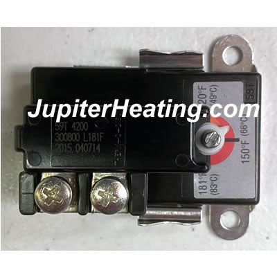 6060P-004 Thermostat - Lower - EVC080, 100, 115 Light Duty