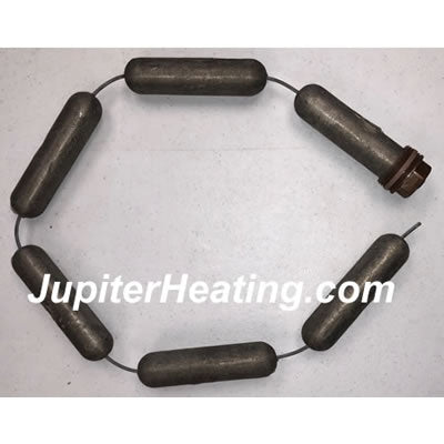 6075P-044 Replacement Sausage Link Anode Rod - SSC-50, 80, and 119