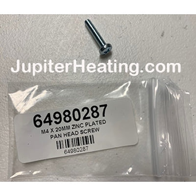 64980287 M4 x 20MM Gas Valve Adapter Screw (old number 7250P-717)