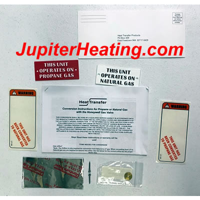 7250P-138: Honeywell Conversion Kit 80M (Natural Gas to Propane) with 4.0MM Orifice