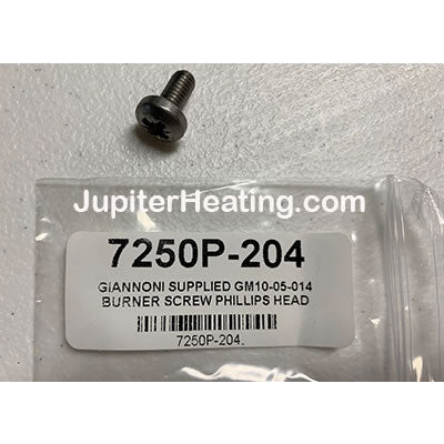 7250P-204: Burner Door Screw