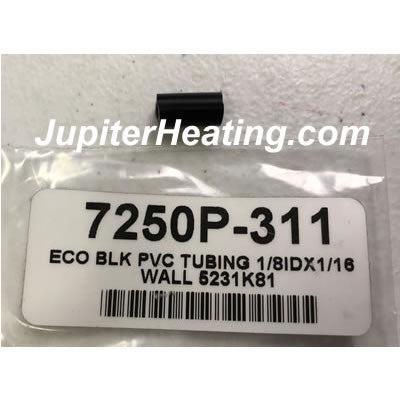7250P-311: ECO Black PVC Tubing 1/8 ID