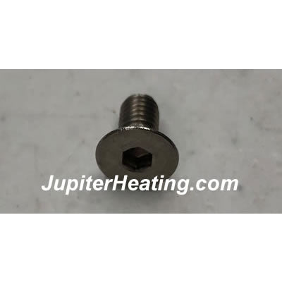7250P-704: M4 x 8 Flat Head Screw (Ceramic Target Wall)