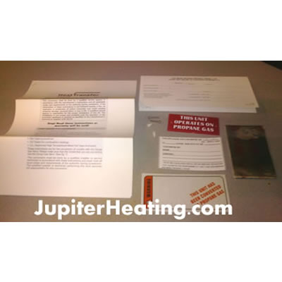 7250P-714: Dungs Gas Valve Conversion Kit (Natural Gas to Propane)
