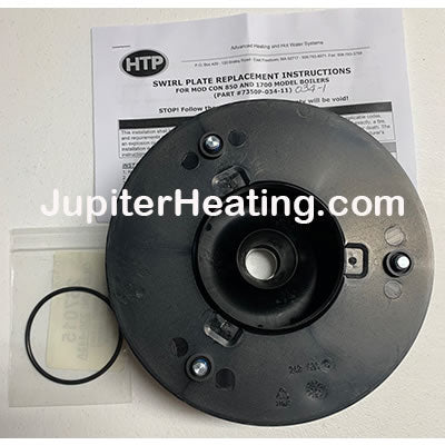 7350P-034-1 ModCon 850 Swirl Plate, Studs
