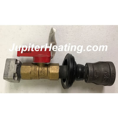 7500P-095 Dungs Gas Valve Piping Assembly