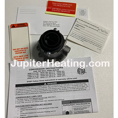 7855P-303 UFT-100W Natural Gas to Propane - LP Conversion Kit